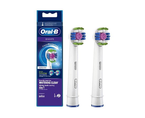 Насадка для зубної щітки Oral-B 3D White EB18RB CleanMaximiser (2)