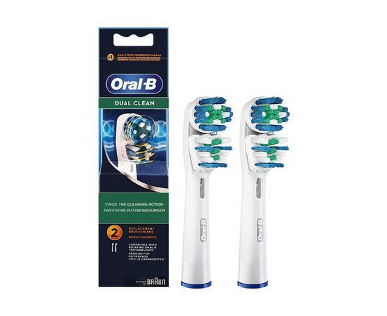 Насадка для зубной щетки Oral-B EB417 Dual Clean (2)