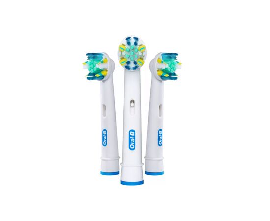 Насадка для зубної щітки Oral-B Floss Action EB25RB CleanMaximiser (3), зображення 2 Насадка для зубної щітки Oral-B Floss Action EB25RB CleanMaximiser (3), зображення 2