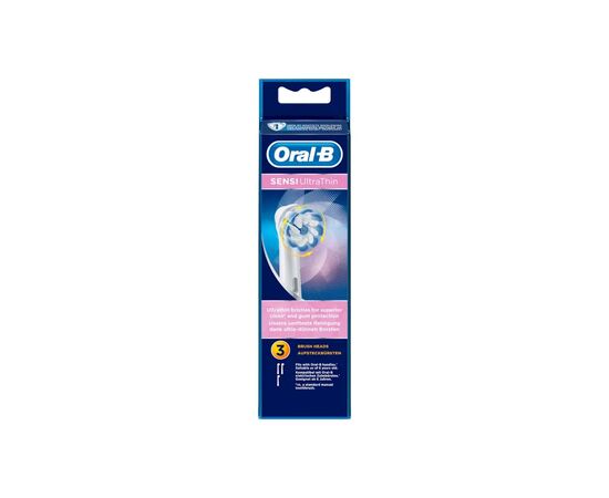 Насадка для зубної щітки Oral-B Sensitive Clean EB60 (3), зображення 2 Насадка для зубної щітки Oral-B Sensitive Clean EB60 (3), зображення 2