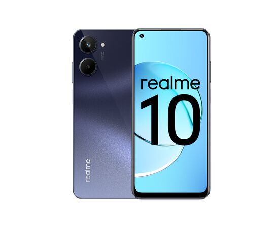 Мобильный телефон realme 10 4/128GB Black Sea