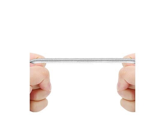 Дата кабель USB-C to Lightning 2.0m US304 20V/3A 60W Silver Ugreen (70525), изображение 3