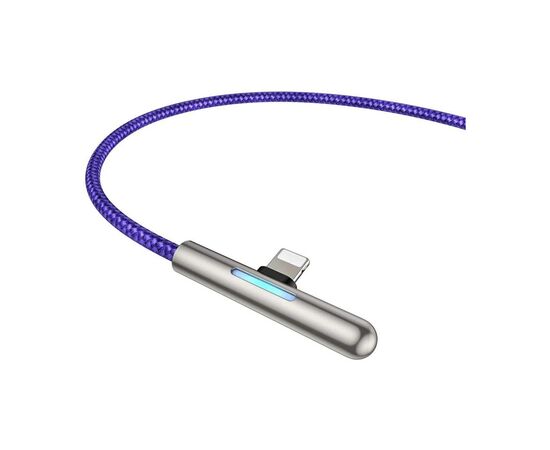 Дата кабель USB 3.1 AM to Lightning 1.0m CAL7C 1.5A 90 Purple Baseus (CAL7C-A05), зображення 4 Дата кабель USB 3.1 AM to Lightning 1.0m CAL7C 1.5A 90 Purple Baseus (CAL7C-A05), зображення 4
