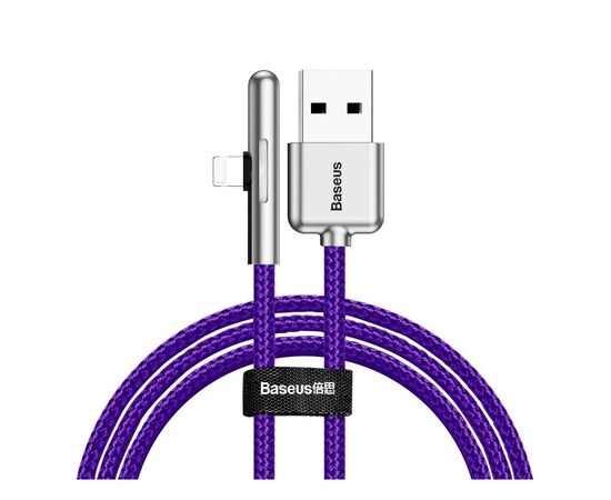 Дата кабель USB 3.1 AM to Lightning 2.0m CAL7C 1.5A 90 Purple Baseus (CAL7C-B05)