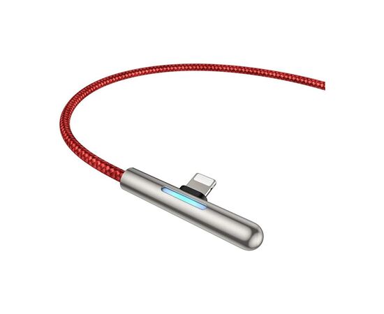 Дата кабель USB 3.1 AM to Lightning 2.0m CAL7C 1.5A 90 Red Baseus (CAL7C-B09), изображение 4 Дата кабель USB 3.1 AM to Lightning 2.0m CAL7C 1.5A 90 Red Baseus (CAL7C-B09), изображение 4