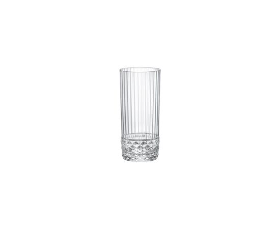 Набор стаканов Bormioli Rocco America'20s Cooler 490мл h-162мм 6шт Прозорий (122141BB9121990)
