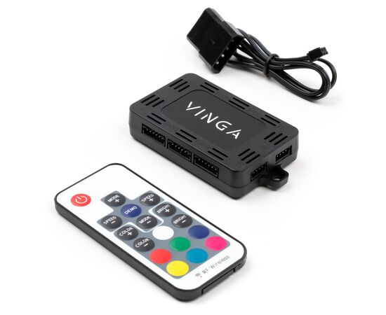 Модуль управління підсвічуванням Vinga Hub Limpid, зображення 2 Модуль управління підсвічуванням Vinga Hub Limpid, зображення 2
