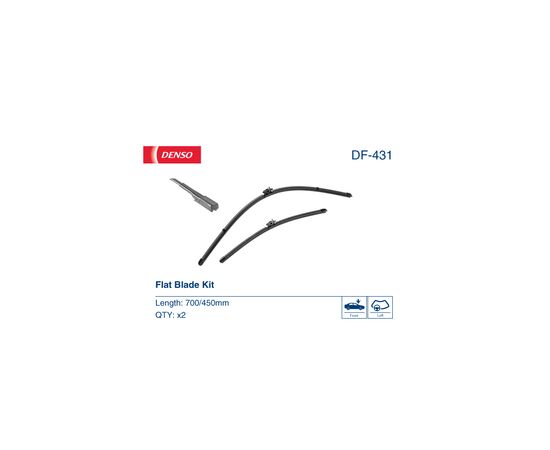 Щетка стеклоочистителя Denso DF-431, изображение 2 Щетка стеклоочистителя Denso DF-431, изображение 2