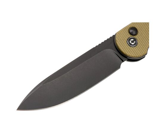 Нож Civivi Button Lock Elementum Olive Micarta (C2103B), изображение 3 Нож Civivi Button Lock Elementum Olive Micarta (C2103B), изображение 3