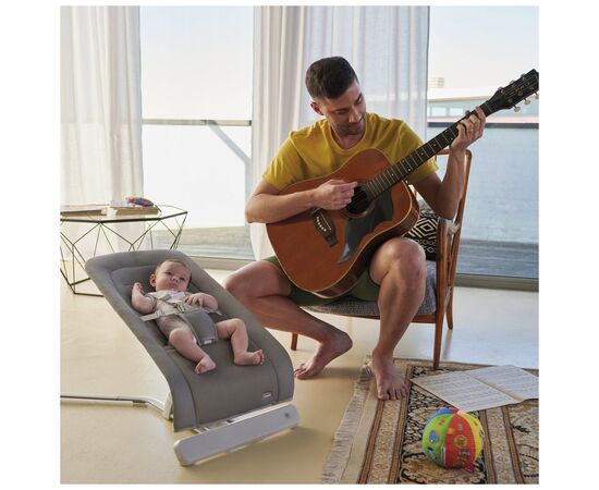 Кресло-качалка Chicco Rhythm'n'Sound light gray (79651.61), изображение 6 Кресло-качалка Chicco Rhythm'n'Sound light gray (79651.61), изображение 6