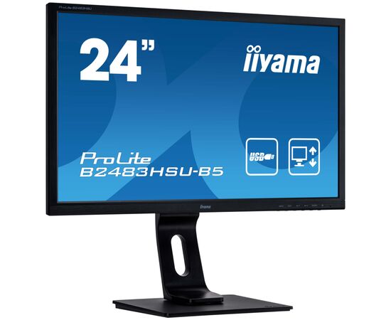 Монітор iiyama XB2483HSU-B5, зображення 2 Монітор iiyama XB2483HSU-B5, зображення 2