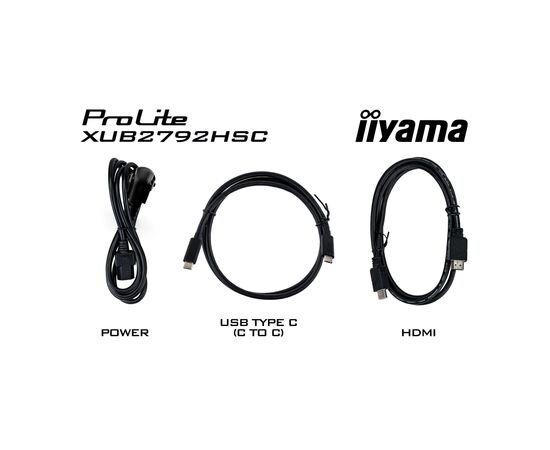 Монітор iiyama XUB2792HSC-B1, зображення 10 Монітор iiyama XUB2792HSC-B1, зображення 10
