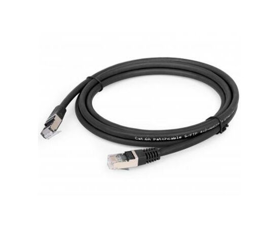 Патч-корд 0.25м Cablexpert (PP6A-LSZHCU-BK-0.25M), зображення 2 Патч-корд 0.25м Cablexpert (PP6A-LSZHCU-BK-0.25M), зображення 2