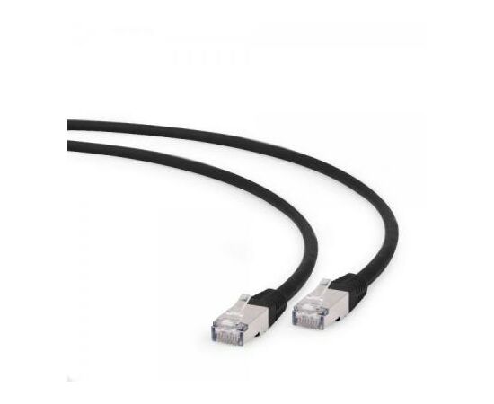 Патч-корд 0.25м Cablexpert (PP6A-LSZHCU-BK-0.25M)