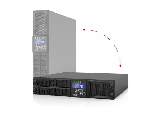 Источник бесперебойного питания Centiel UPS EssentialPower 1:1 (2kVA/1.8kW) (00-00431), изображение 2 Источник бесперебойного питания Centiel UPS EssentialPower 1:1 (2kVA/1.8kW) (00-00431), изображение 2
