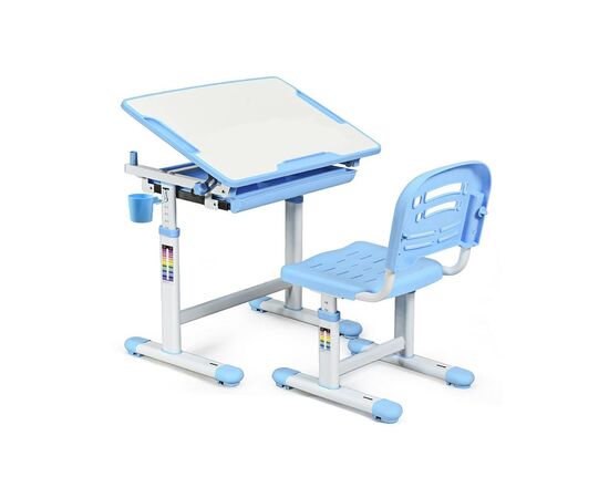 Парта со стулом Evo-kids Evo-06 Blue