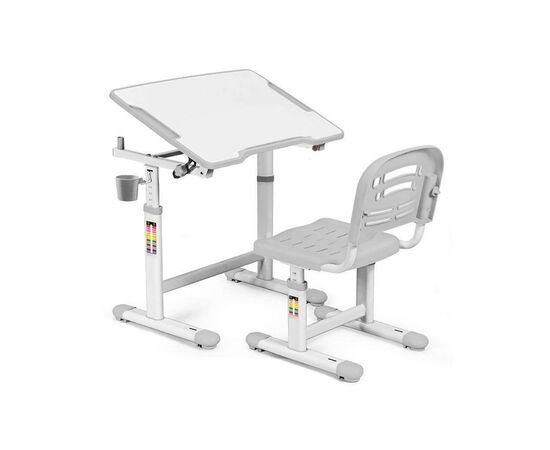 Парта со стулом Evo-kids Evo-07 Grey