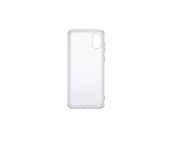 Чехол для моб. телефона Samsung A03 Soft Clear Cover Transparent (EF-QA032TTEGRU), изображение 2 Чехол для моб. телефона Samsung A03 Soft Clear Cover Transparent (EF-QA032TTEGRU), изображение 2