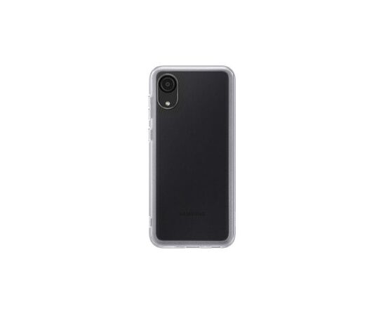 Чехол для моб. телефона Samsung A03 Soft Clear Cover Transparent (EF-QA032TTEGRU), изображение 3 Чехол для моб. телефона Samsung A03 Soft Clear Cover Transparent (EF-QA032TTEGRU), изображение 3