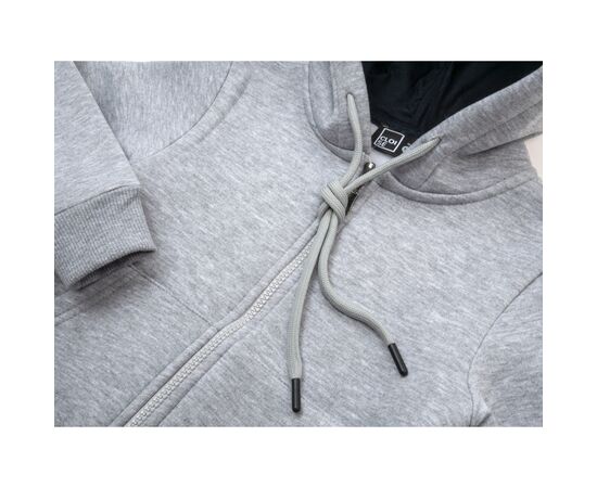 Кофта Cloise флисовая на молнии (CL0125009-104-lightgray), изображение 3 Кофта Cloise флисовая на молнии (CL0125009-104-lightgray), изображение 3