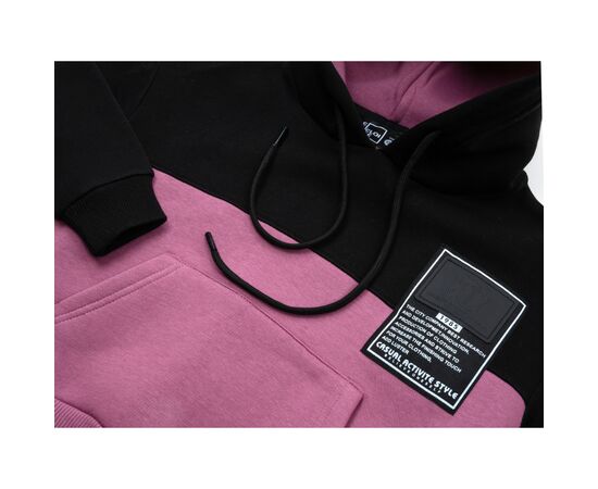 Спортивный костюм Cloise флисовый с худи (CL0215006-152-black), изображение 7