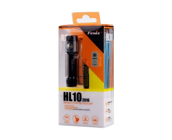 Фонарь Fenix HL10 Black (HL10bk), изображение 3 Фонарь Fenix HL10 Black (HL10bk), изображение 3