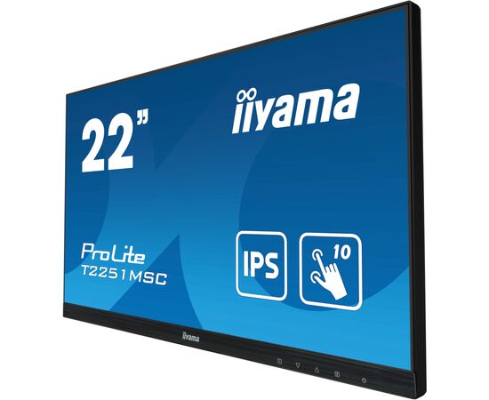 Монітор iiyama T2251MSC-B1, зображення 6 Монітор iiyama T2251MSC-B1, зображення 6