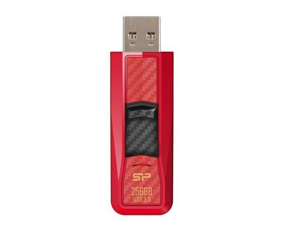 USB флеш накопитель Silicon Power Blaze B50 256 Gb USB 3.0 Red (SP256GBUF3B50V1R), изображение 3 USB флеш накопитель Silicon Power Blaze B50 256 Gb USB 3.0 Red (SP256GBUF3B50V1R), изображение 3