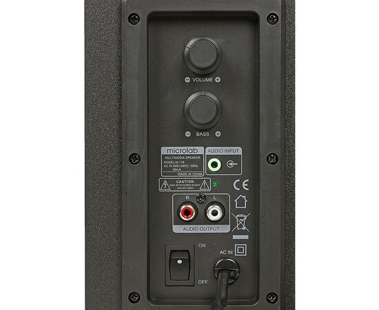 Акустическая система Microlab M-110 black, изображение 5 Акустическая система Microlab M-110 black, изображение 5