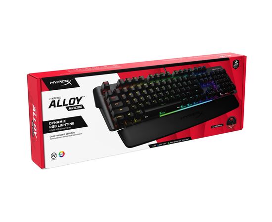 Клавиатура HyperX MKW100 Mechnical TTC Red (4P5E1AX), изображение 7 Клавиатура HyperX MKW100 Mechnical TTC Red (4P5E1AX), изображение 7