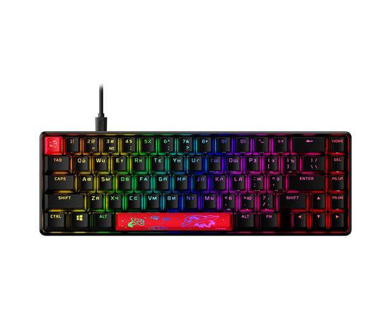 Клавиатура HyperX Alloy Origins 65 HX Red (4P5D6AX), изображение 6 Клавиатура HyperX Alloy Origins 65 HX Red (4P5D6AX), изображение 6