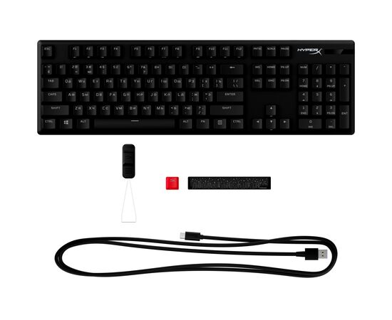Клавиатура HyperX Alloy Origins PBT HX Aqua (639N5AA), изображение 7 Клавиатура HyperX Alloy Origins PBT HX Aqua (639N5AA), изображение 7