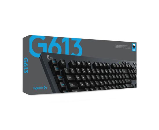 Клавиатура Logitech G613 Wireless Mechanical Gaming Romer-G Tactile UA Dark Gray (920-008393), изображение 5 Клавиатура Logitech G613 Wireless Mechanical Gaming Romer-G Tactile UA Dark Gray (920-008393), изображение 5