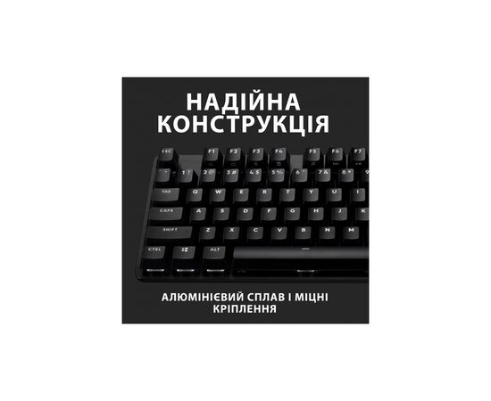 Клавіатура Logitech G413 TKL SE Mechanical Tactile Switch USB UA Black (920-010446), зображення 4 Клавіатура Logitech G413 TKL SE Mechanical Tactile Switch USB UA Black (920-010446), зображення 4
