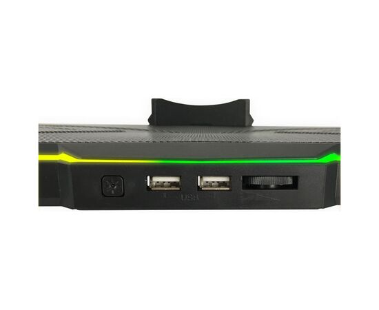 Подставка для ноутбука Esperanza EGC110 with RGB Xalok (EGC110), изображение 5 Подставка для ноутбука Esperanza EGC110 with RGB Xalok (EGC110), изображение 5