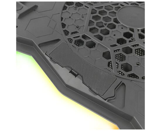 Подставка для ноутбука Esperanza EGC110 with RGB Xalok (EGC110), изображение 6 Подставка для ноутбука Esperanza EGC110 with RGB Xalok (EGC110), изображение 6