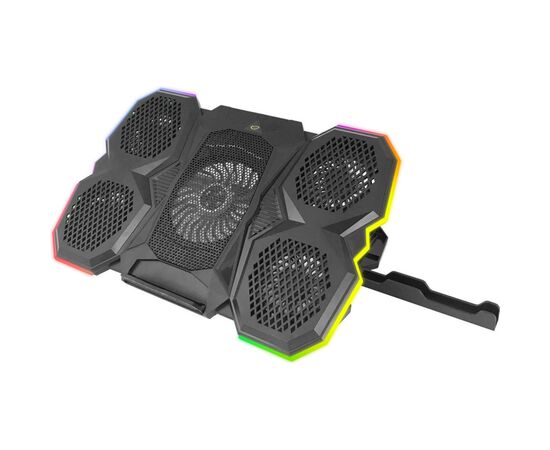 Подставка для ноутбука Esperanza EGC107 with RGB Breva + mobile stand (EGC107), изображение 2 Подставка для ноутбука Esperanza EGC107 with RGB Breva + mobile stand (EGC107), изображение 2