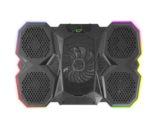Подставка для ноутбука Esperanza EGC107 with RGB Breva + mobile stand (EGC107), изображение 4 Подставка для ноутбука Esperanza EGC107 with RGB Breva + mobile stand (EGC107), изображение 4