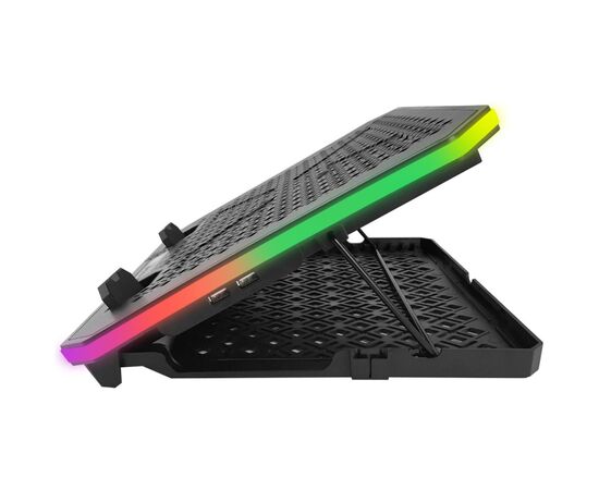Подставка для ноутбука Esperanza EGC109 with RGB Galerne + mobile stand (EGC109), изображение 4 Подставка для ноутбука Esperanza EGC109 with RGB Galerne + mobile stand (EGC109), изображение 4