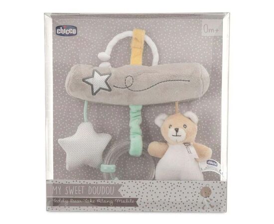 Игрушка на коляску Chicco Мишка Doudou (09715.00), изображение 3