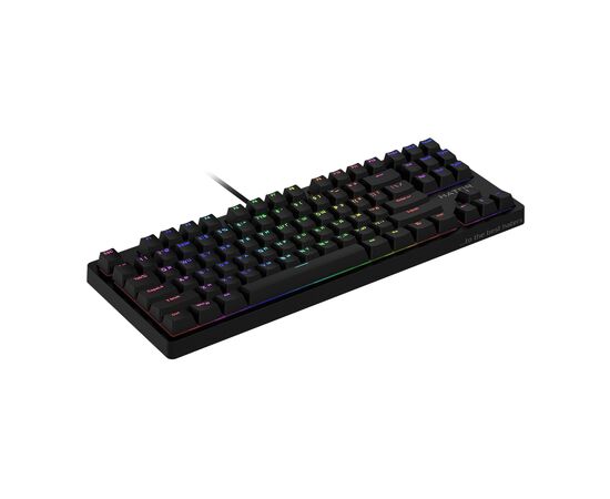 Клавиатура Hator Rockfall TKL Mecha Green USB Black (HTK-620), изображение 3 Клавиатура Hator Rockfall TKL Mecha Green USB Black (HTK-620), изображение 3