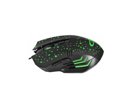 Мышка Esperanza MX212 Galaxy USB Black-Green (EGM212), изображение 2 Мышка Esperanza MX212 Galaxy USB Black-Green (EGM212), изображение 2