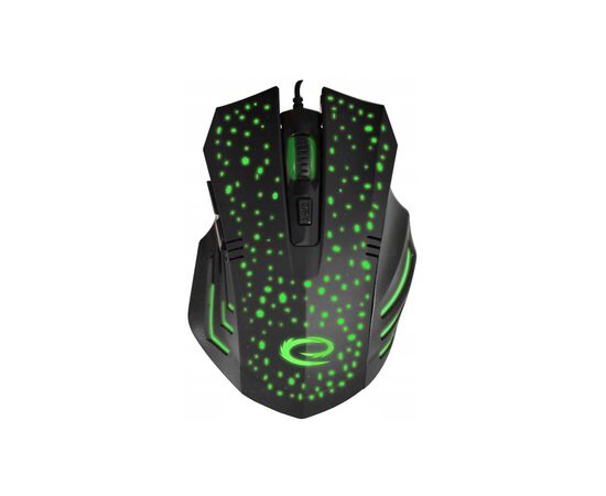 Мишка Esperanza MX212 Galaxy USB Black-Green (EGM212)