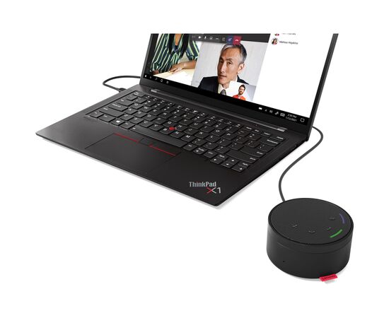 Акустическая система Lenovo Go Wired Speakerphone Black (4XD1C82055), изображение 3 Акустическая система Lenovo Go Wired Speakerphone Black (4XD1C82055), изображение 3