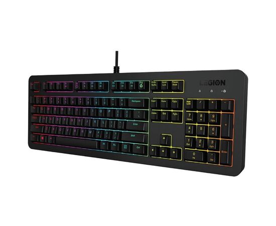 Клавиатура Lenovo Legion K300 RGB USB UA Black (GY41L16651), изображение 2
