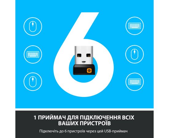 Мышка Logitech M325s Wireless Dark Silver (910-006812), изображение 7 Мышка Logitech M325s Wireless Dark Silver (910-006812), изображение 7