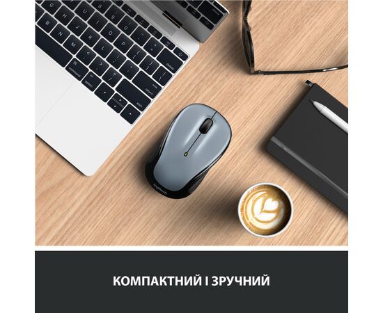 Мышка Logitech M325s Wireless Light Silver (910-006813), изображение 6 Мышка Logitech M325s Wireless Light Silver (910-006813), изображение 6