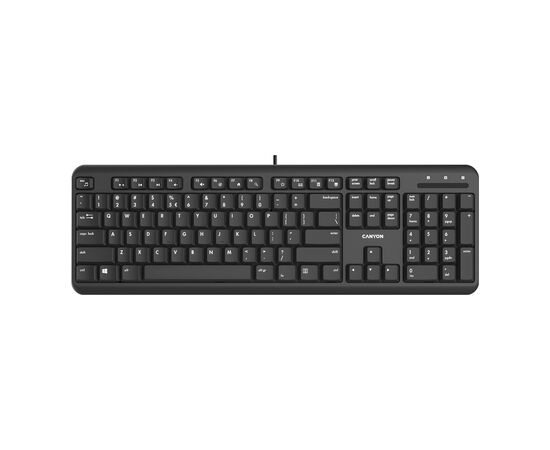 Клавиатура Canyon HKB-20 USB Black (CNS-HKB02-RU)