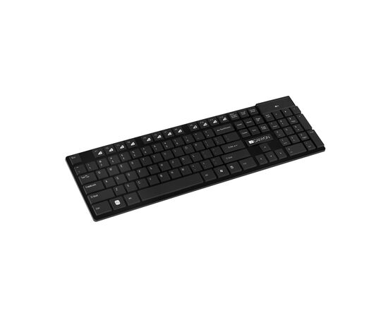 Клавиатура Canyon W2 Wireless Black (CNS-HKBW2-RU)