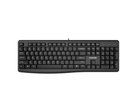 Клавиатура Canyon KB-50 USB Black (CNE-CKEY5-RU)